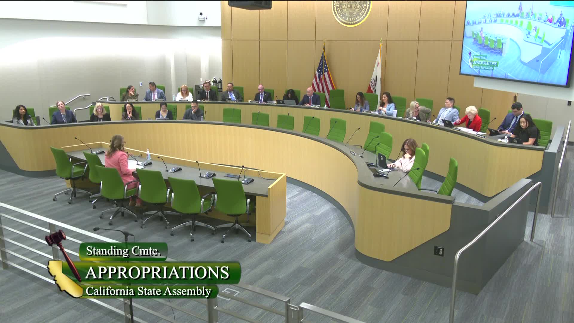 Chair Wicks presents AB 1021 to enable employee housing for California school districts