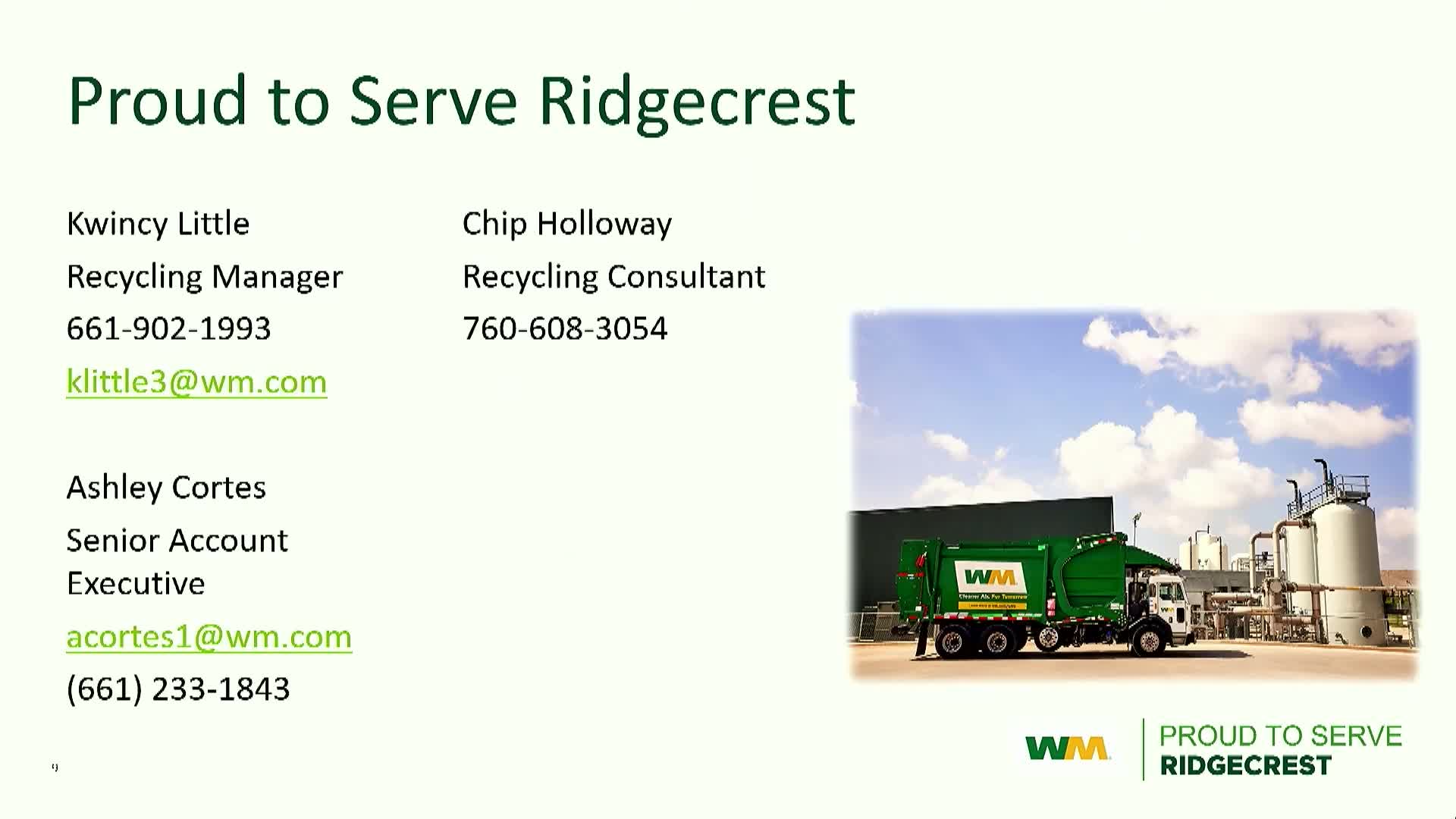 Community Education Initiative promotes proper recycling practices