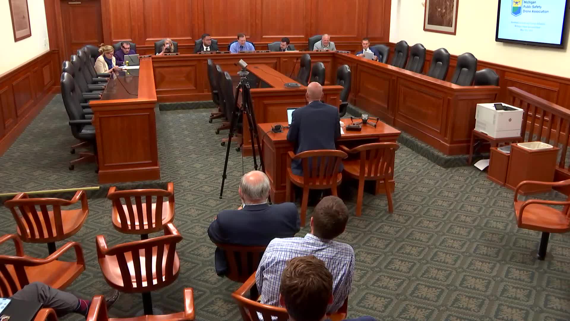 Michigan officials debate drone regulations amidst federal cybersecurity concerns