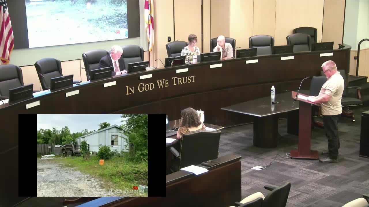 Bay County council addresses drug trafficking case at 2820 East Twelfth Street