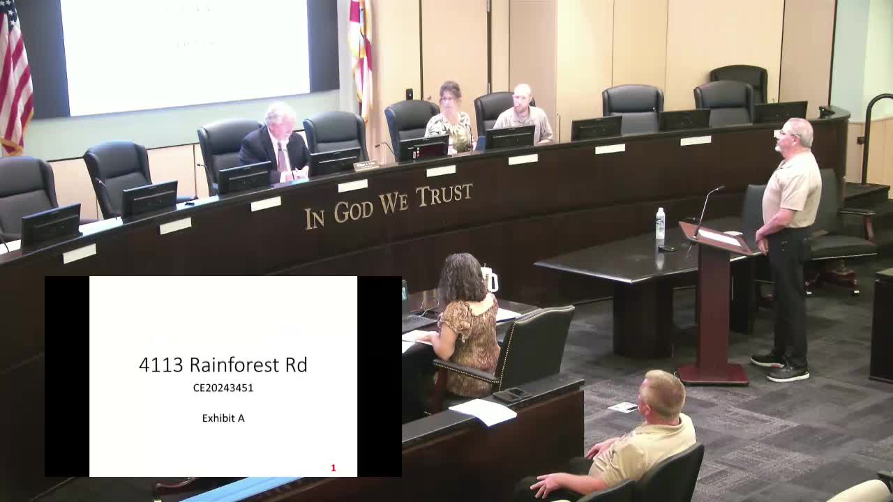 Bay County code enforcement investigates complaints about unsafe mobile home rental