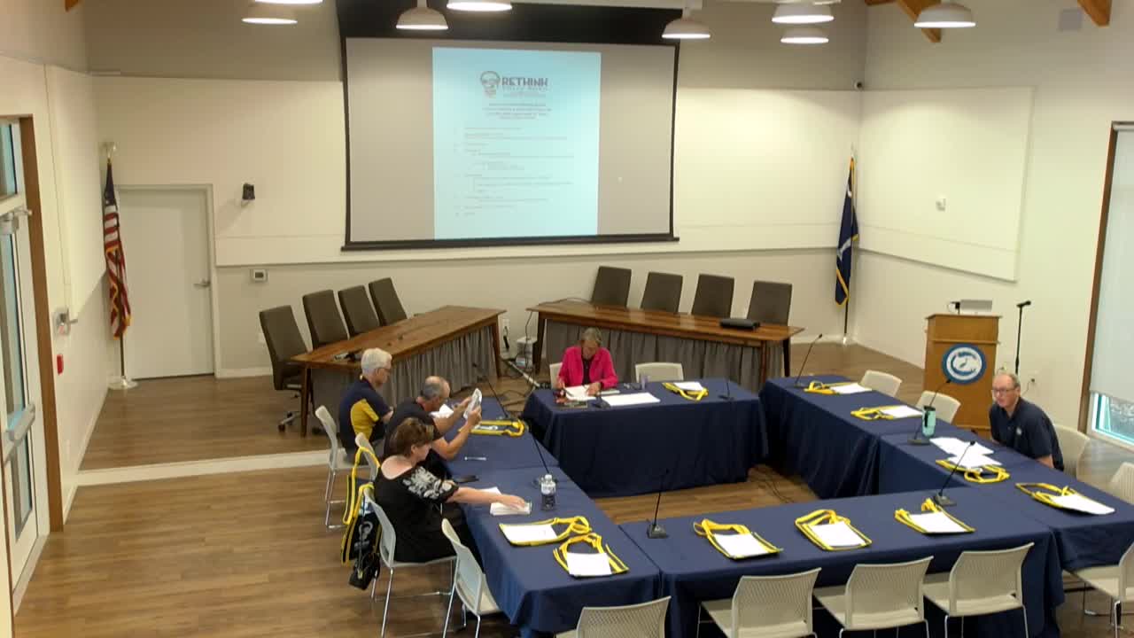 Mayor Bridal Lyon convenes Rethink Folly Road steering committee meeting