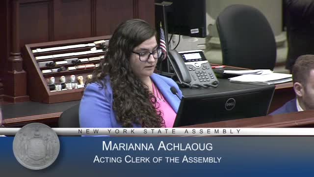 New York Assembly adopts resolutions for dyslexia advocacy and kidney disease awareness