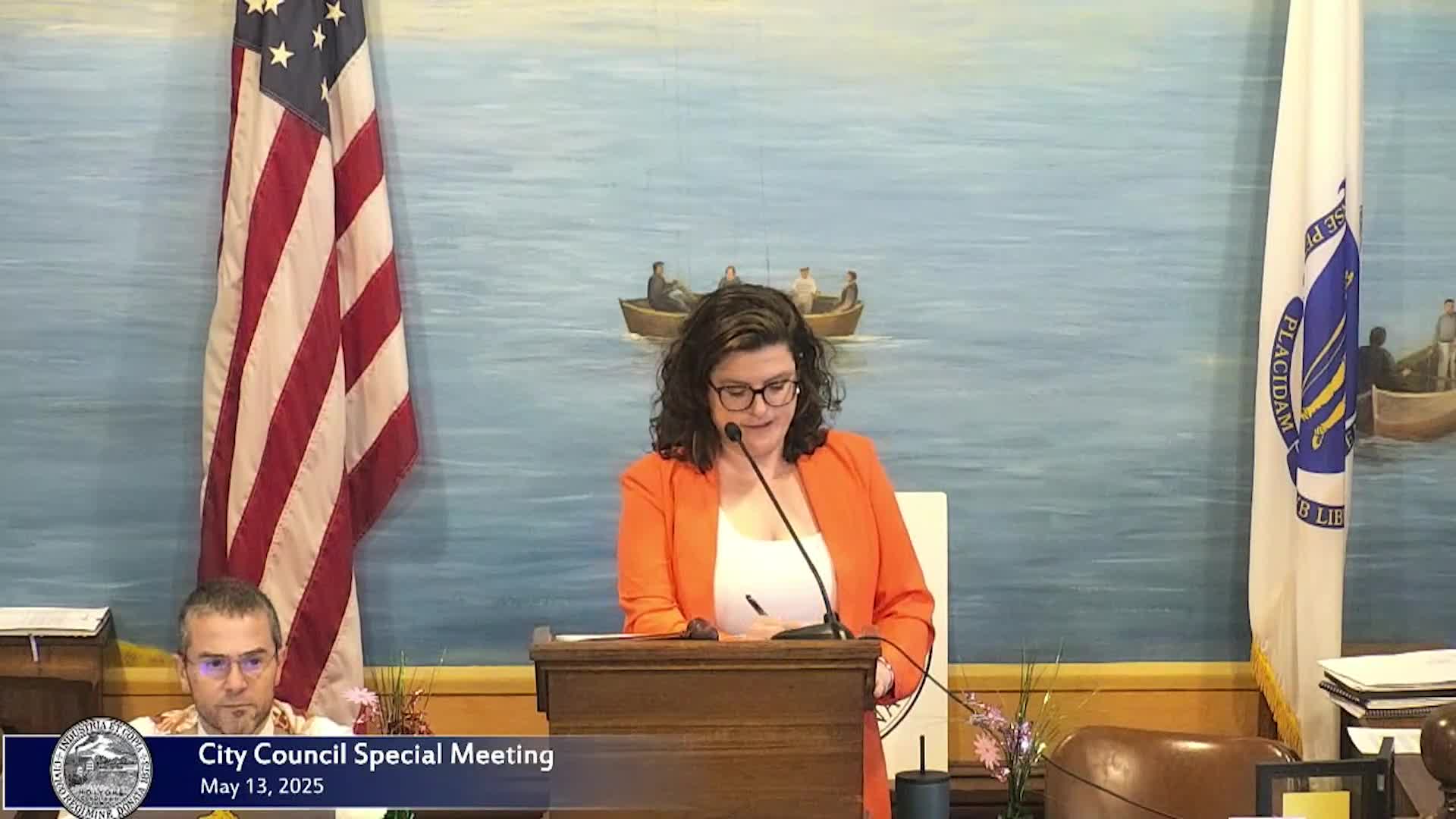 Mayor presents Holyoke budget proposal and state of the city at special council meeting