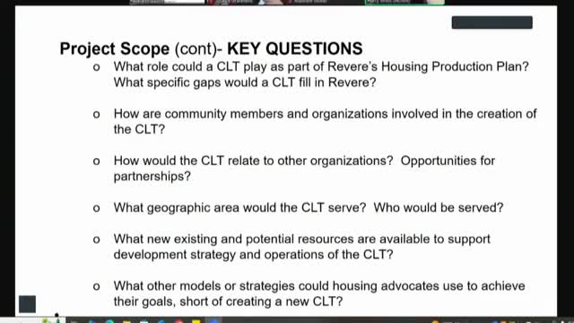 Community Land Trusts discussed for Revere's affordable housing strategy