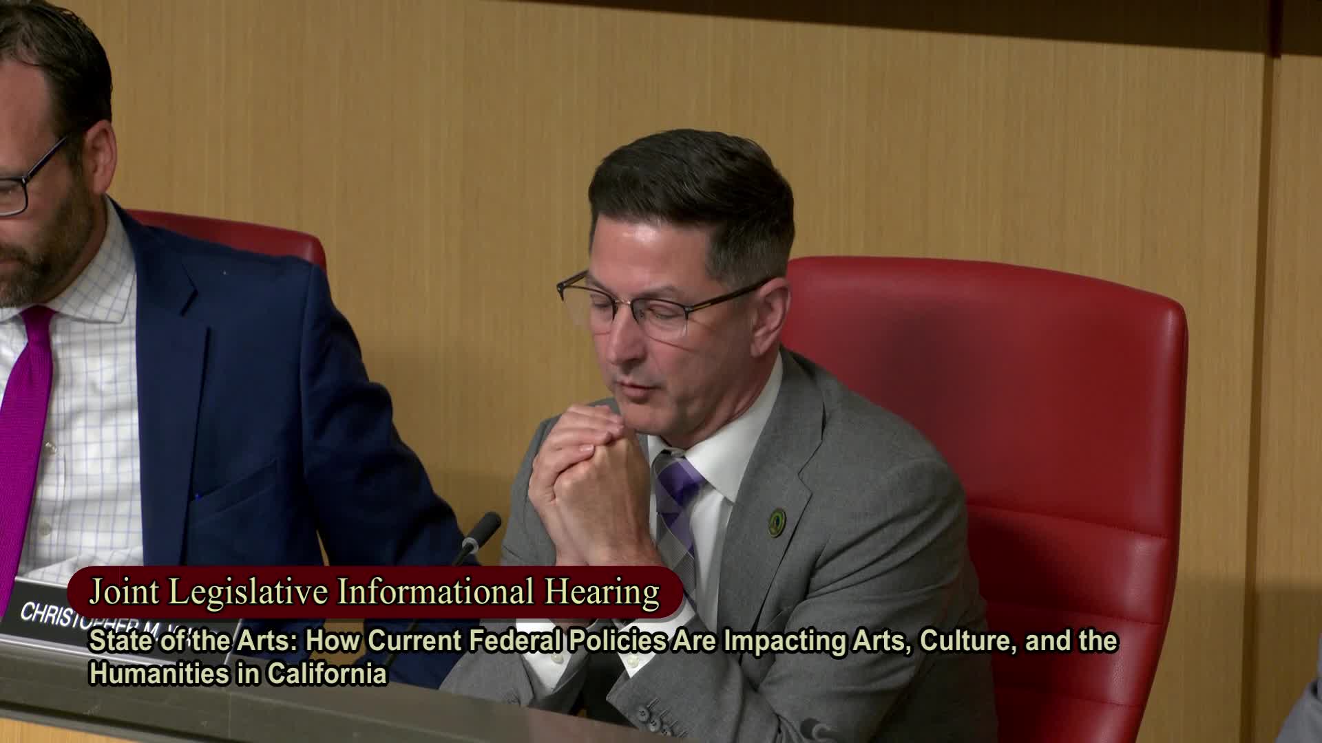 California legislators address federal arts funding cuts and impact on creative sectors