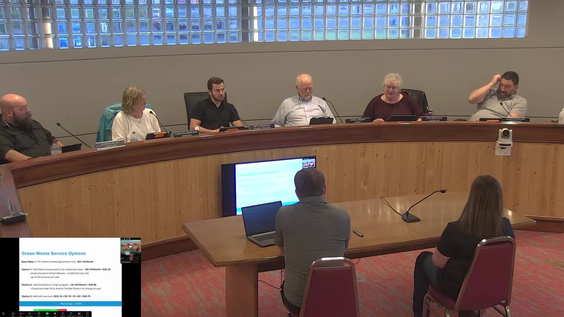 Seaside City Council postpones decision on green waste services amid resident concerns