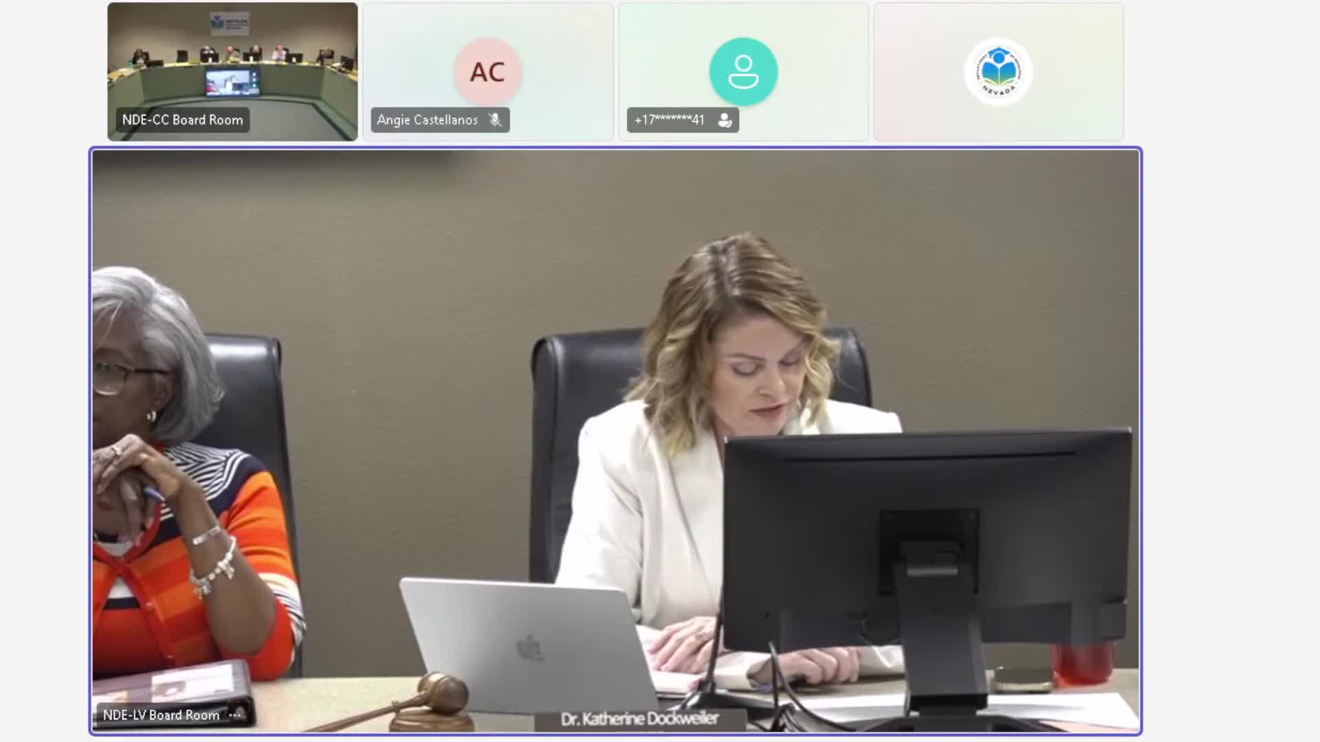Ryan Reeves addresses Nevada board on critical declines in at-risk student funding