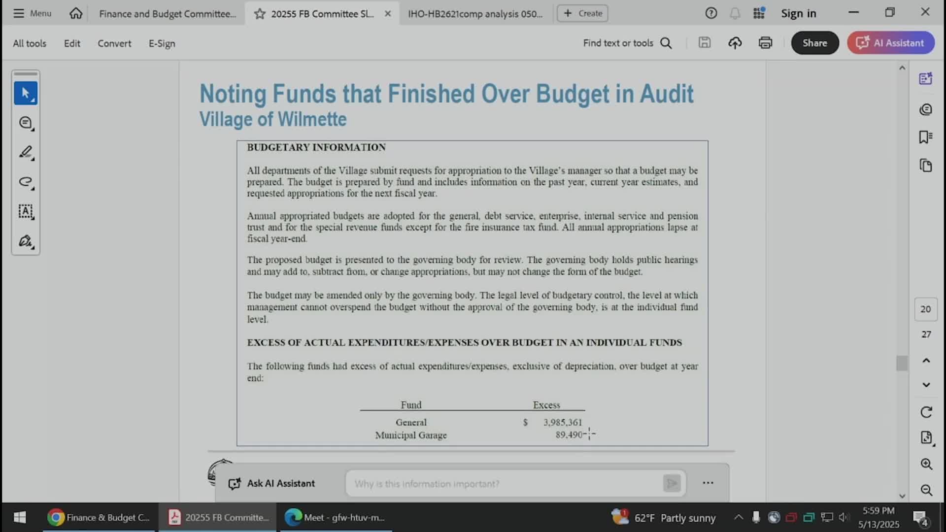 Evanston City Council debates budget amendments amidst $11.5M overspending concern