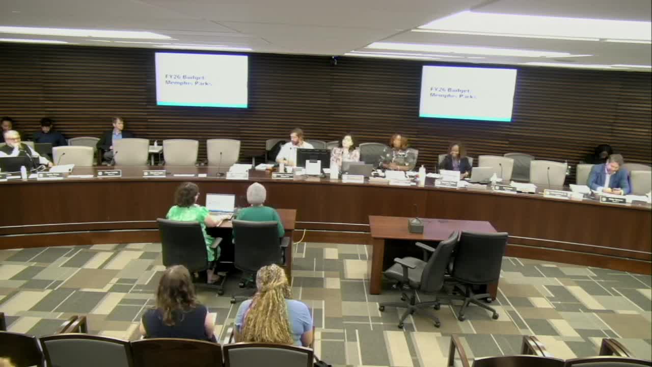 Memphis Parks outlines budget priorities and youth programming initiatives for upcoming year