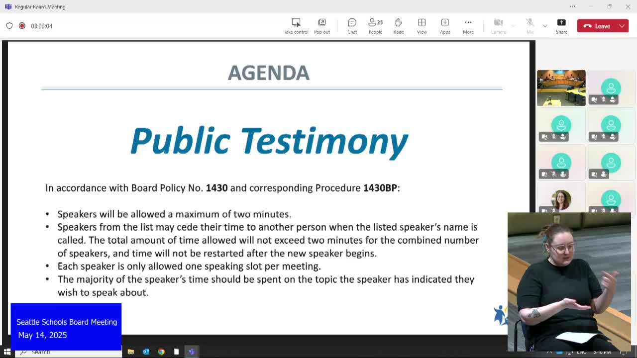 Deaf Community Advocates Demand Action from Seattle Public Schools Leadership