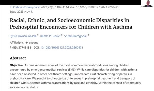 Healthcare Analysis reveals disparities in asthma treatment for black children
