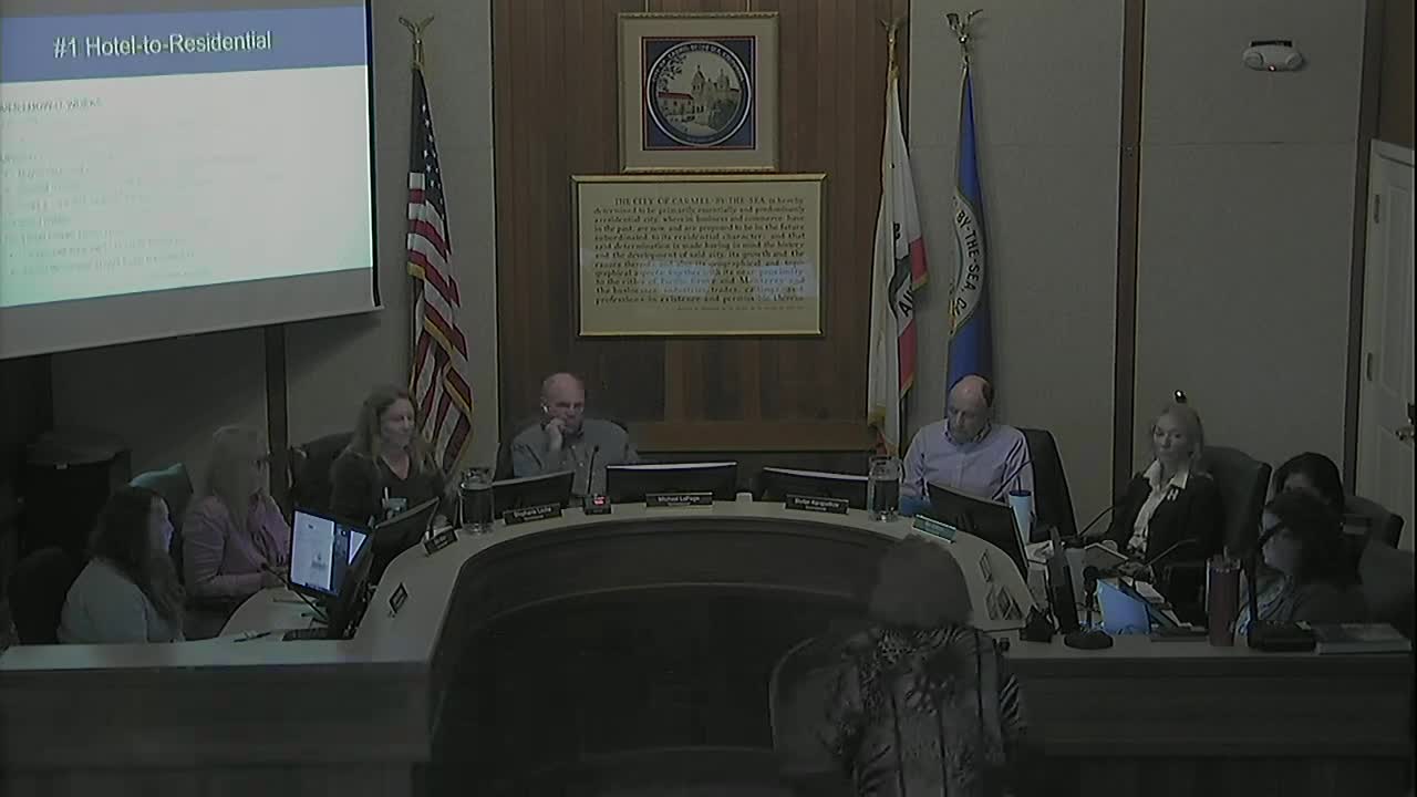 Carmel officials outline new ADU strategies and church property housing initiatives