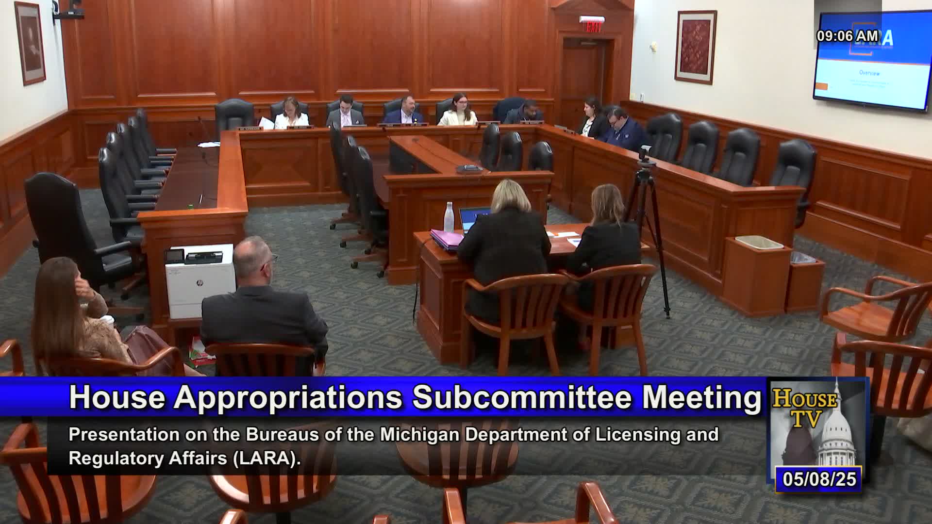 Michigan licensing agency outlines bureaus, rule changes and new licensing needs to House appropriations subcommittee