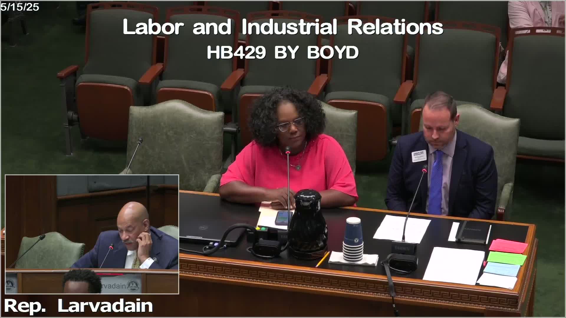 Ken Yoob urges Louisiana committee to pass HB 429 against workplace discrimination