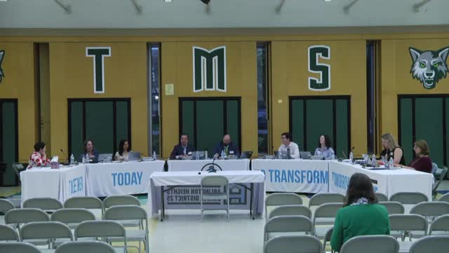 Arlington Heights celebrates student achievements and bids farewell to Mayor Hayes