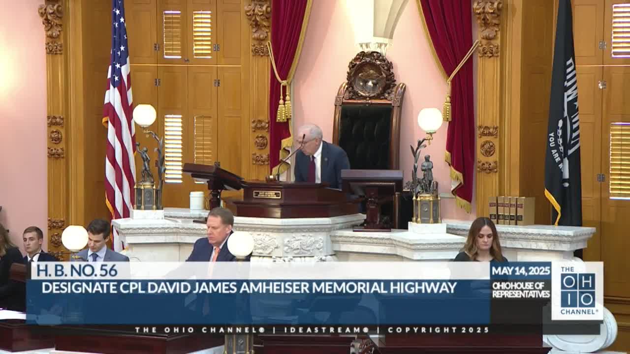 Ohio designates highways to honor Corporal Amheuser and Staff Sergeant Coy
