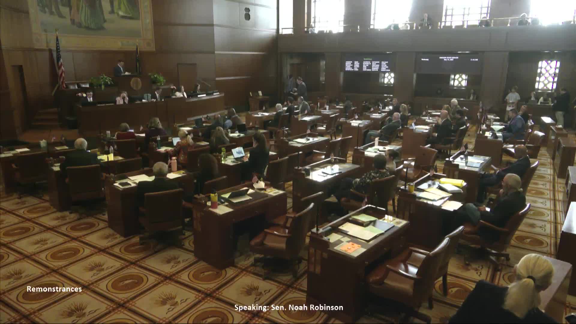 Oregon Senators debate electric truck mandates and rising energy costs for residents