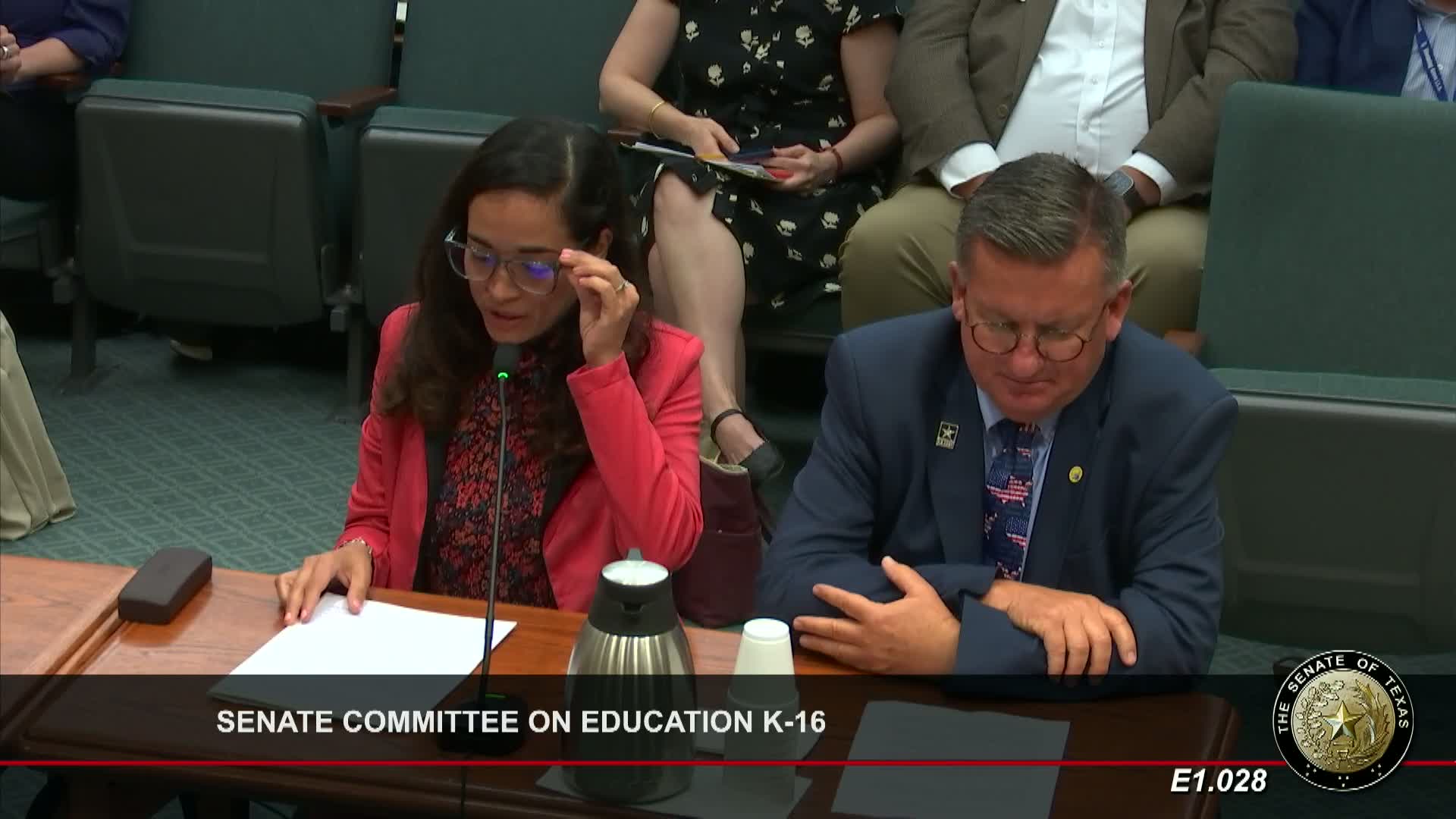Teachers La Rosa and Acree advocate for House Bill 2 to enhance rural education