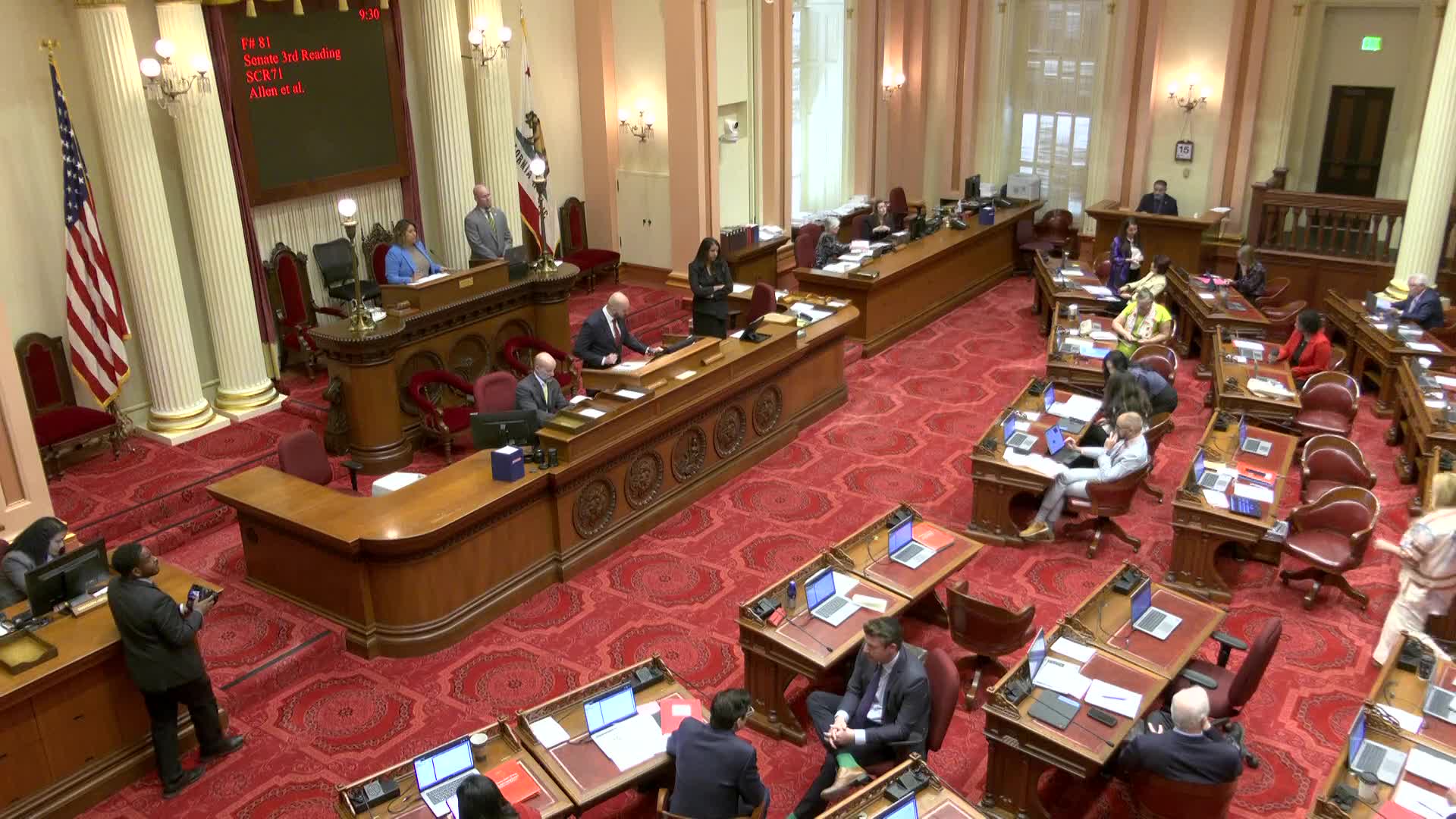 California Senate adopts SCR 71 honoring hospitals and staff during National Hospital Week