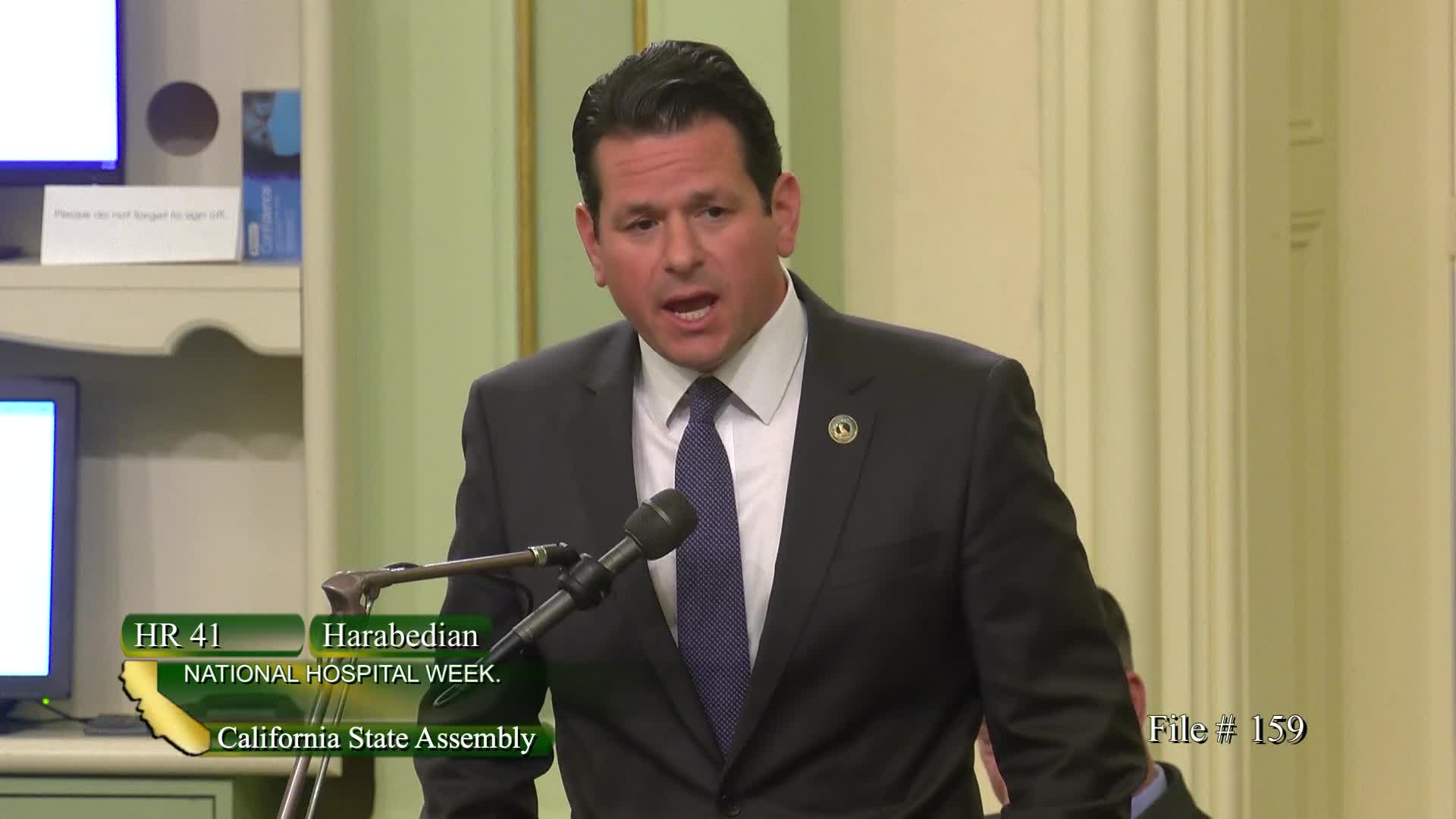Assembly adopts HR 41 with 68 coauthors and honors doctor Lori Morgan of Huntington Hospital