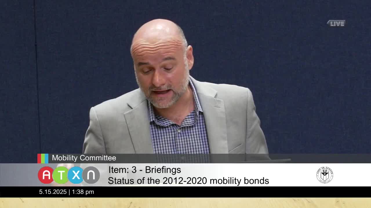 Austin City Council Discusses Sidewalk and Trail Funding Gaps in District 6