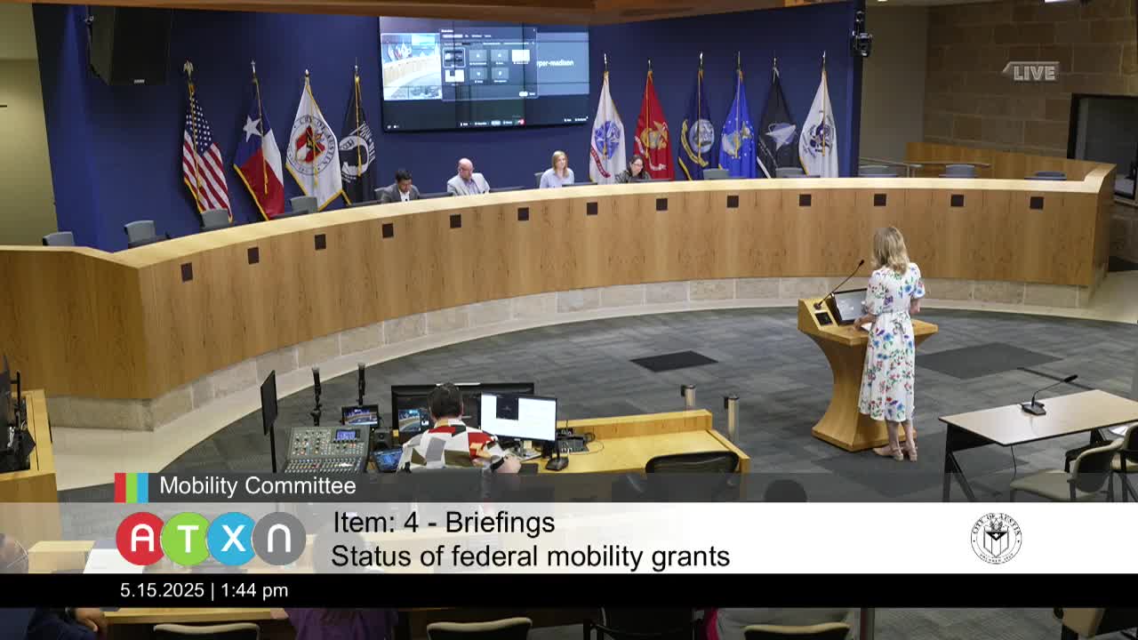 City Discusses Status of Federal Grants Amid Ongoing Compliance Reviews