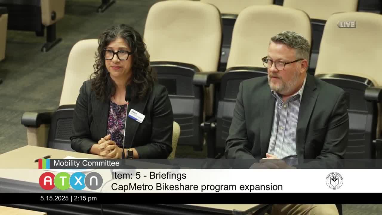 Austin Transportation Updates Mobility Projects and Safety Initiatives at Monthly Briefing