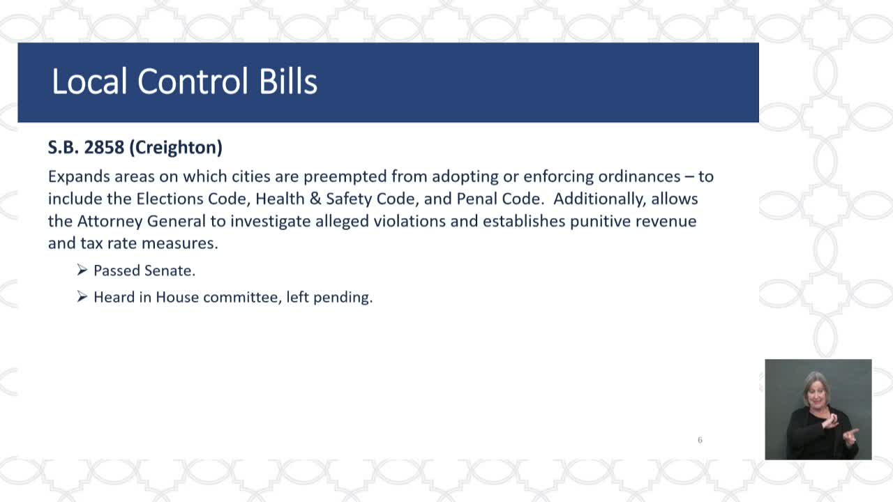 Texas Senate debates key safety and procurement bills amid public opposition