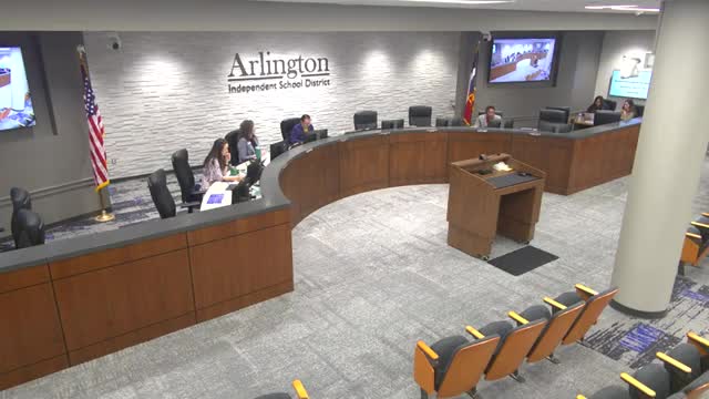 Arlington ISD Board Approves Results of 2025 Trustee Election for Places 4 and 5