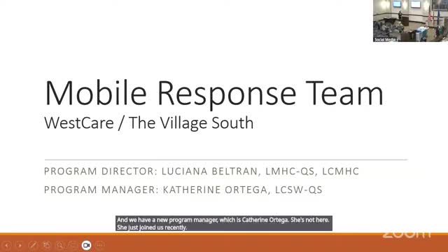 Miami Dade Mobile Response Team Assesses Mental Health Crises 24/7