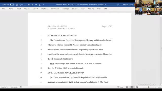 Cannabis Control Board Discusses Fee Realignment and Revenue Implications