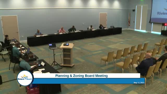 Riviera Beach Planning Board Unanimously Approves Go-Kart Sponsorship for Members