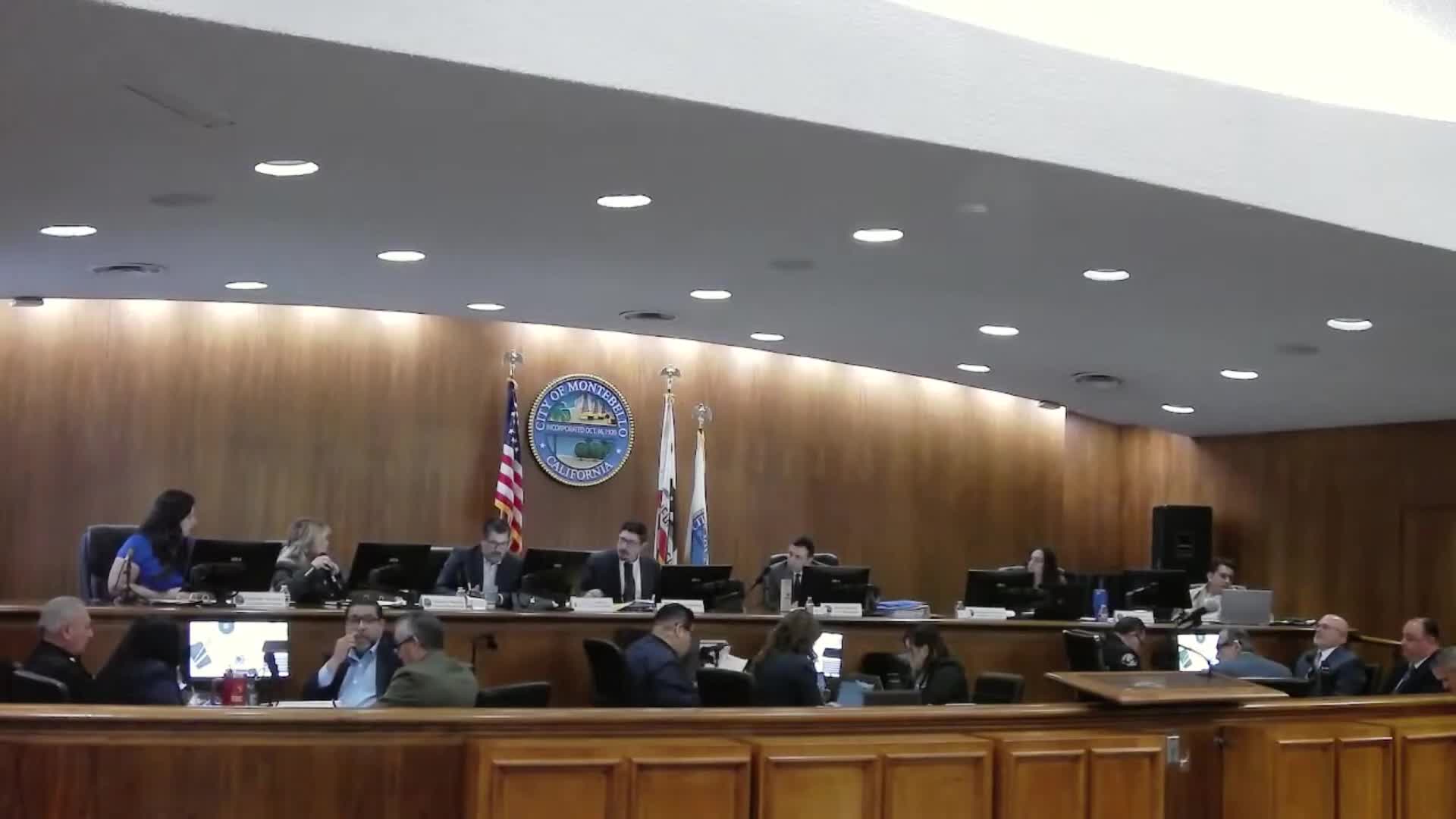Montebello Mayor Recognizes Fire Department for Response to Two Major Fires