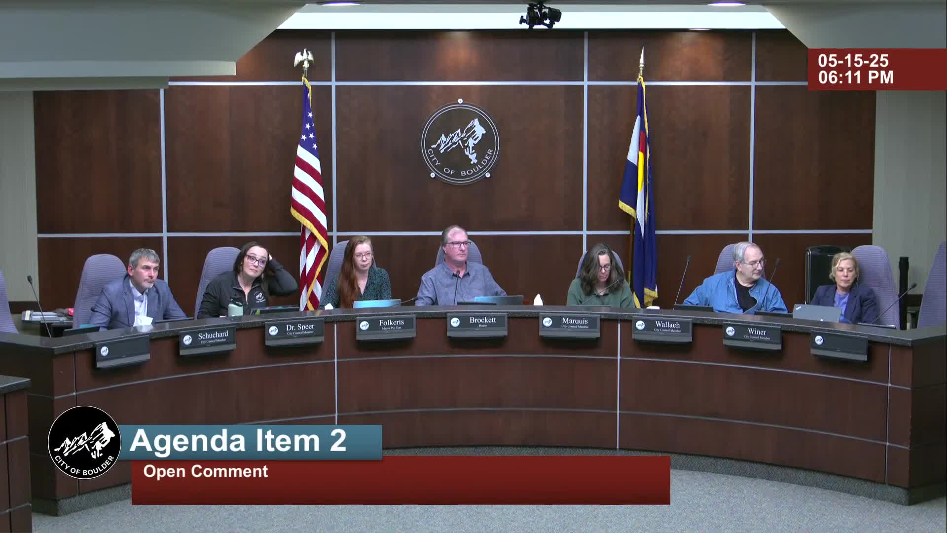 Boulder council members urged to address Gaza genocide and local infrastructure issues