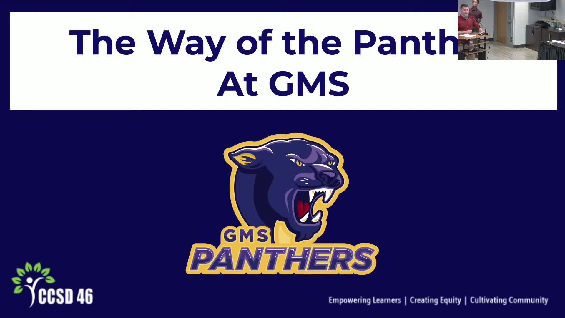 GMS students present leadership initiatives and goals at school board meeting