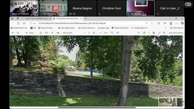 Historic District Commission reviews ADA ramp replacement plans in Southport Connecticut