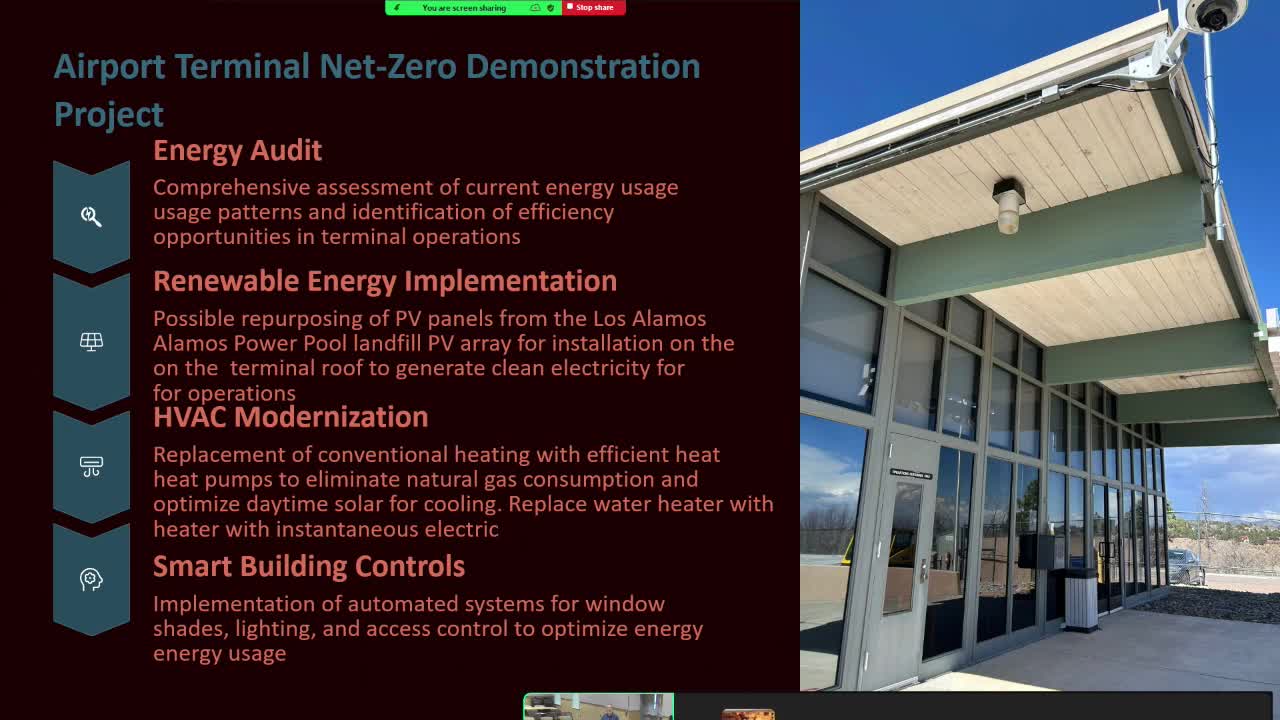 Airport manager proposes first net zero airport plan in New Mexico