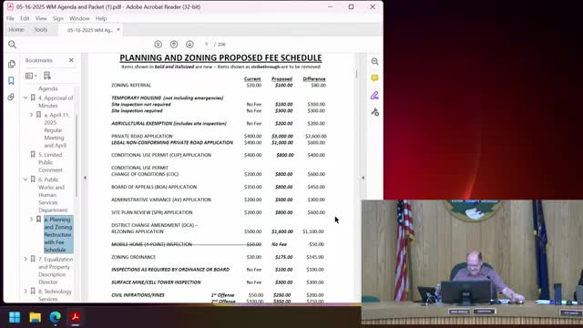 Eaton County committee approves higher planning and zoning fees, sets June 1 implementation date