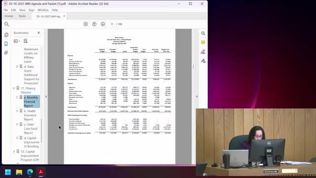 City Council reviews financial and health insurance reports amid budget concerns