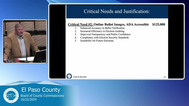 El Paso County adopts Severa for ADA compliant online ballot accessibility