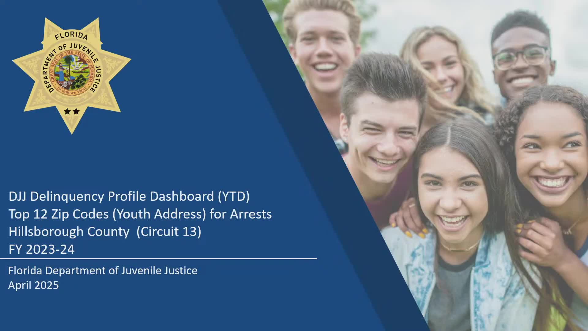 Hillsborough County reports juvenile arrests showing 77% among Black youth