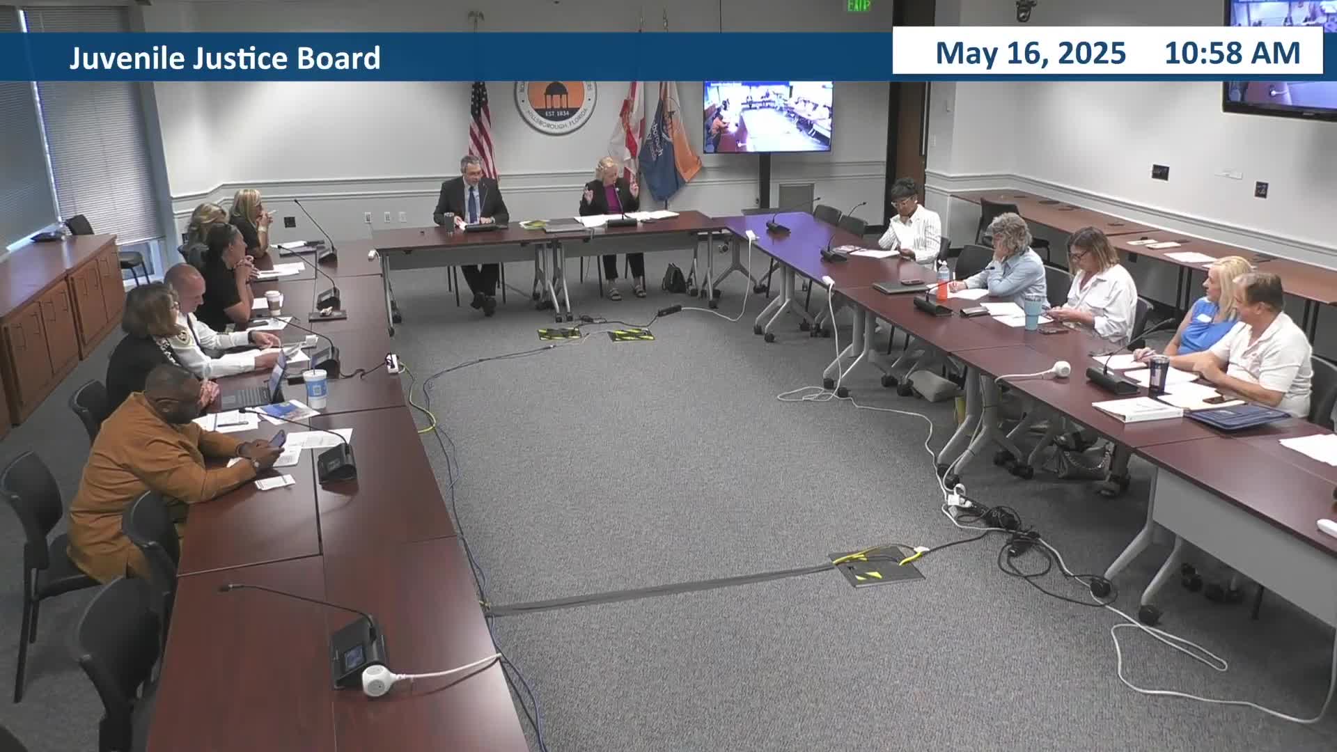 Advisory board reviews CS/SB 1344 changes to Chapter 984 and flags local contract impacts