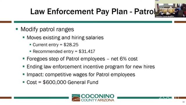 County Supervisors support new law enforcement compensation plan amid budget constraints