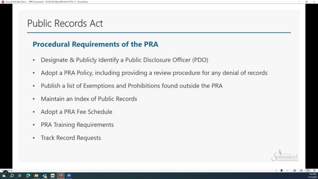 City clerk outlines rising complexity of public‑records requests, Project Elephant records initiative and proposed offboarding declaration