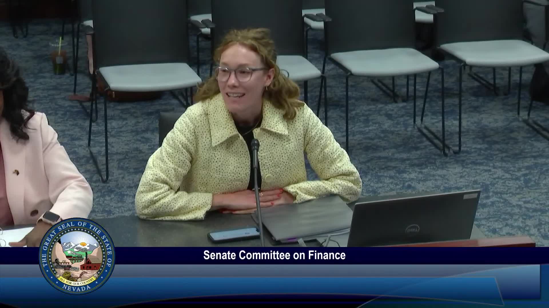 Senator Taylor advocates for SB 185 to compensate parents as caregivers in Nevada