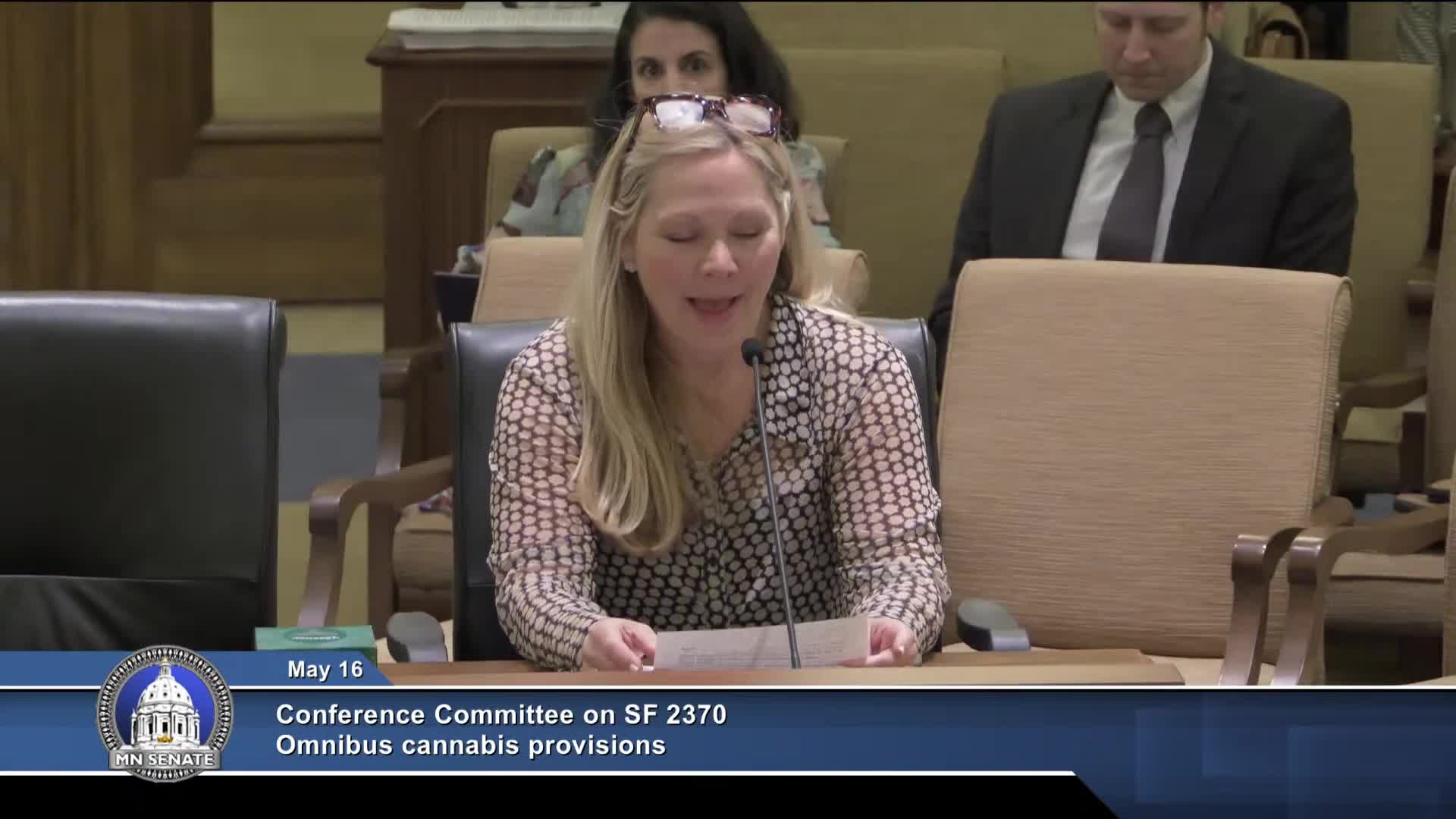 Patty Gilk advocates for hemp business protections at Minnesota legislative hearing