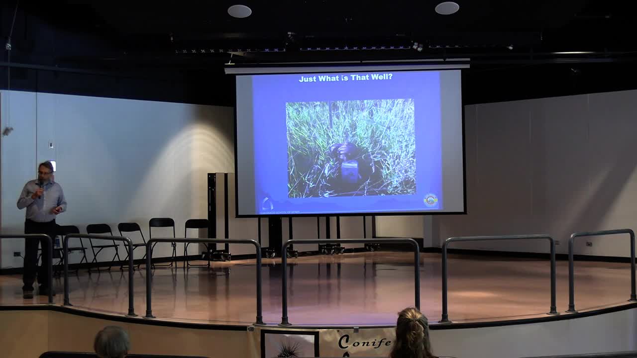 Water Expert Explains Well Drilling and Aquifer Management in Turkey Creek Community