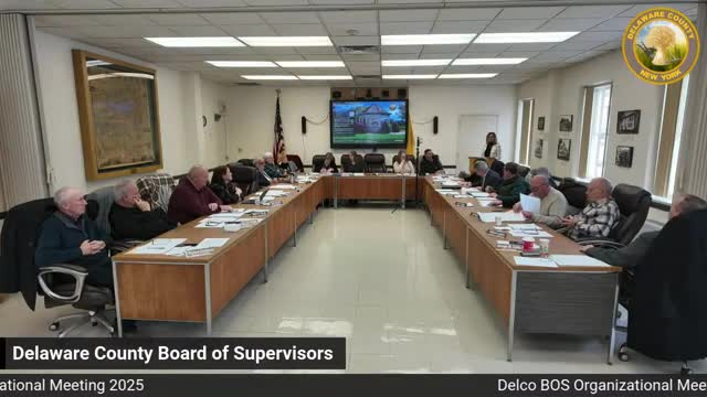 Delaware County chairman celebrates achievements and future goals in annual address