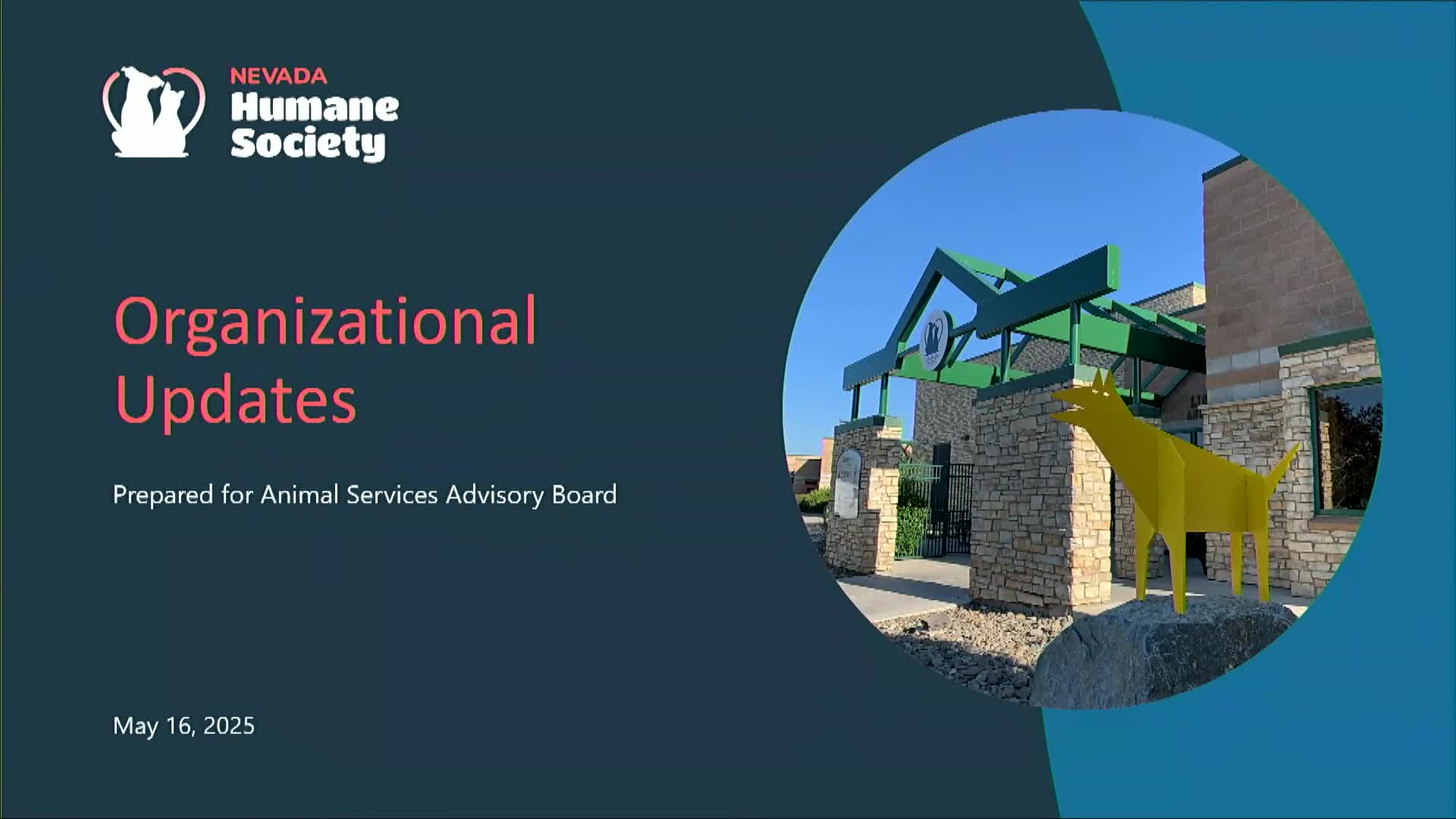Nevada Humane Society boosts animal welfare through community partnerships and owner relinquishment services